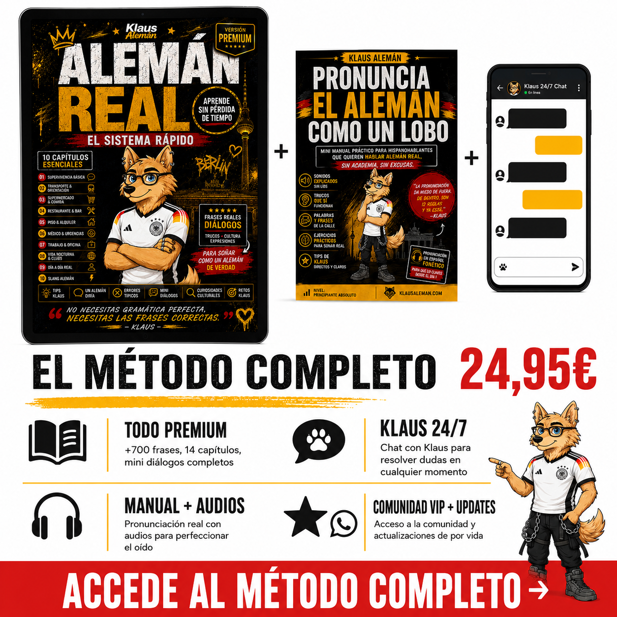 El Método Klaus: Alemán Real