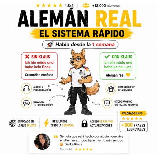 El Método Klaus: Alemán Real